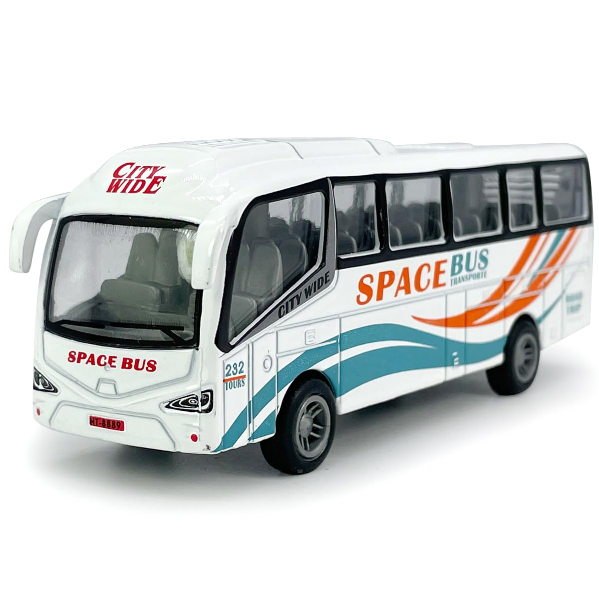 Amazon.co.jp: City Bus Toy ダイキャストトランジットバス おもちゃ